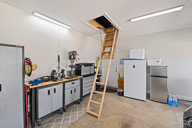 311 Alston Dr, Wetumpka, AL 36093 - miscellaneous room with concrete floors