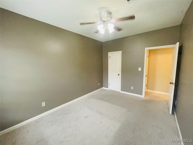 1604 Salisbury Dr, Montgomery, AL 36117 - unfurnished bedroom with carpet flooring and ceiling fan