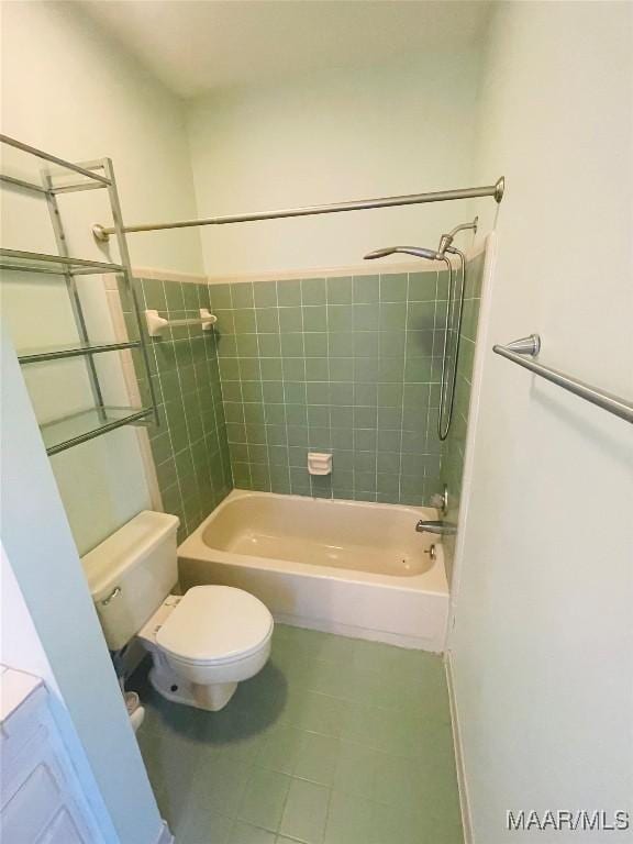 1604 Salisbury Dr, Montgomery, AL 36117 - full bathroom with tile patterned flooring and shower / bath combination