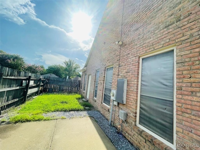 1604 Salisbury Dr, Montgomery, AL 36117 - view of home's exterior featuring brick siding and a patio area