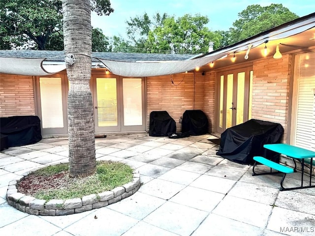 3628 Bankhead Ave, Montgomery, AL 36111 - view of patio / terrace with area for grilling and french doors