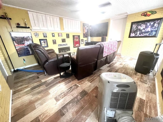 3628 Bankhead Ave, Montgomery, AL 36111 - cinema room featuring wood finished floors and baseboards