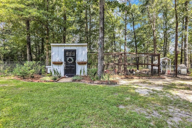 9021 Creek Side Trl, Hope Hull, AL 36043 - view of shed