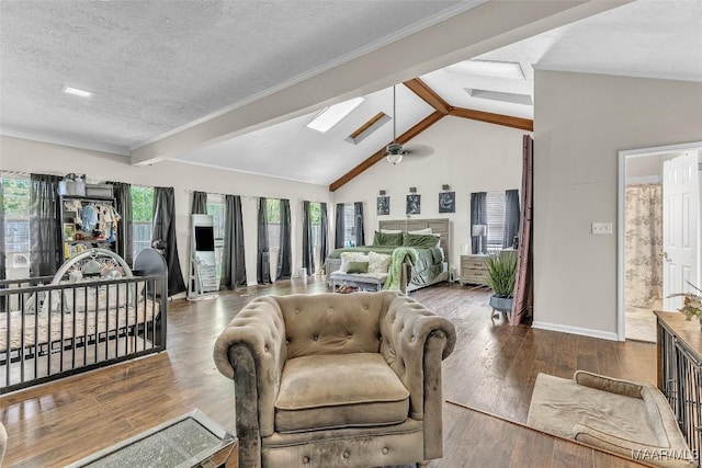 5777 Carriage Barn Ln, Montgomery, AL 36116 - bedroom with wood finished floors and a textured ceiling