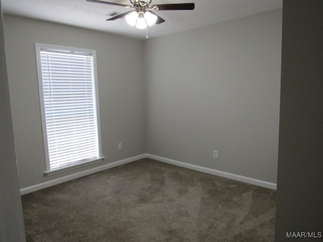 9467 Greythorne Way, Montgomery, AL 36117 - carpeted spare room featuring a ceiling fan and baseboards
