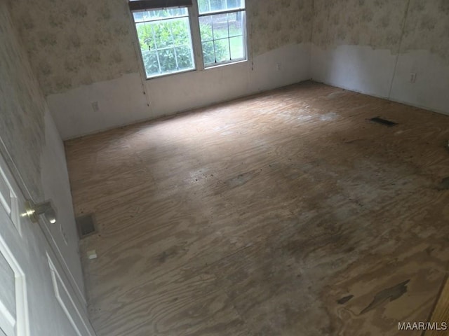 3149 Blackwell Rd, Highland Home, AL 36041 - empty room with wood finished floors