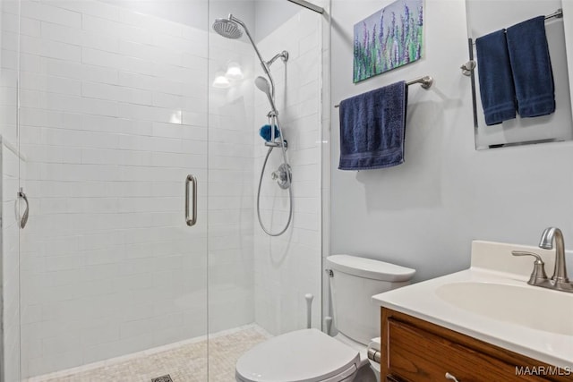 760 Winding Wood Dr, Wetumpka, AL 36093 - bathroom featuring a shower stall and vanity
