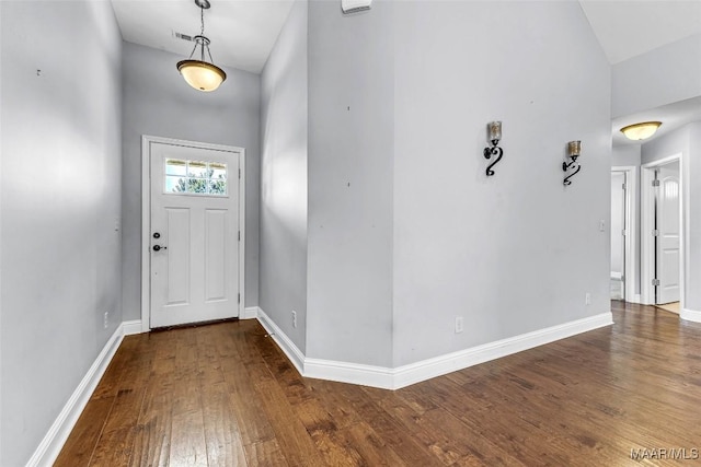 2285 Gathering Way, Prattville, AL 36066 - foyer with high vaulted ceiling and wood-type flooring