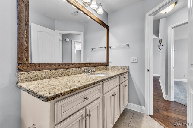 2285 Gathering Way, Prattville, AL 36066 - bathroom featuring vanity and tile patterned flooring