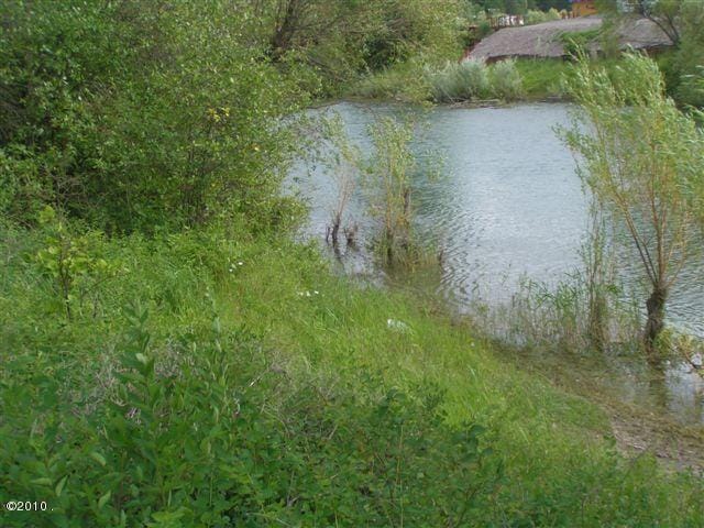 view of property view of water