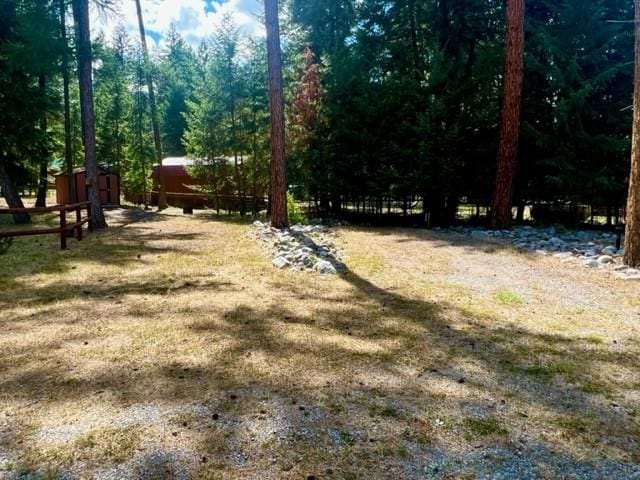 5 Osprey Dr E, Thompson Falls, MT 59873 - view of yard featuring an outdoor structure