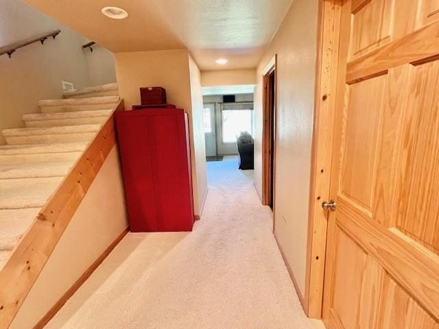 5 Osprey Dr E, Thompson Falls, MT 59873 - hallway featuring light carpet