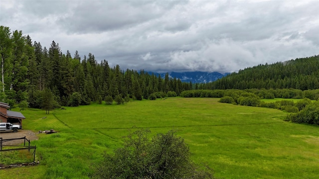 surrounding community with a lawn