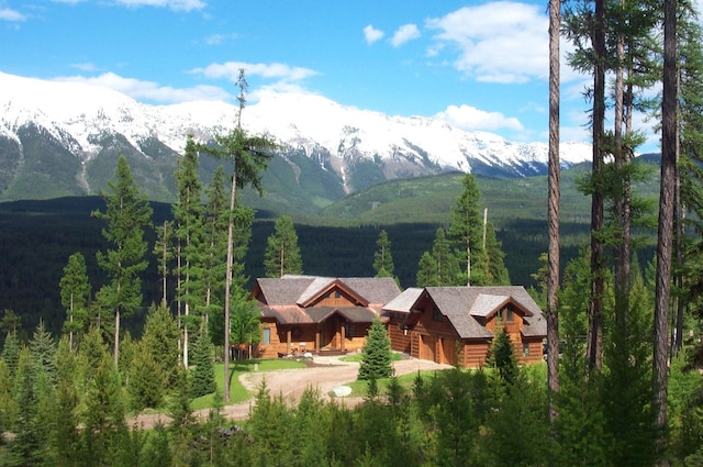 1350 Summit Park, Seeley Lake, MT 59868 - mountain view with a forest