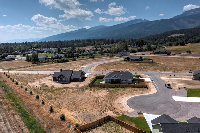 5213 Bronco Ct, Florence, MT 59833 - aerial view of a mountain backdrop