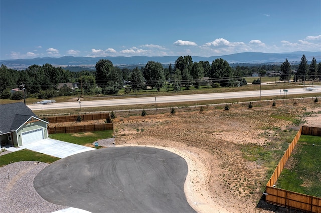 view of property view of mountains