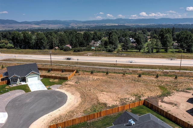 5213 Bronco Ct, Florence, MT 59833 - aerial view of a mountainous background and a forest