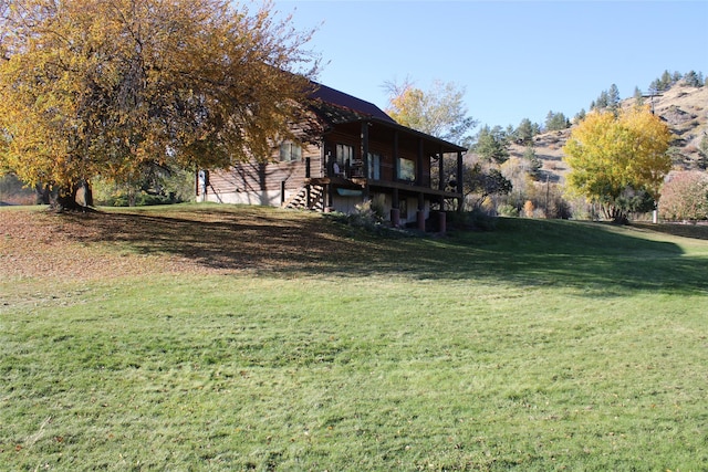26 N Cooper Ln, Cascade, MT 59421 - view of yard featuring stairway