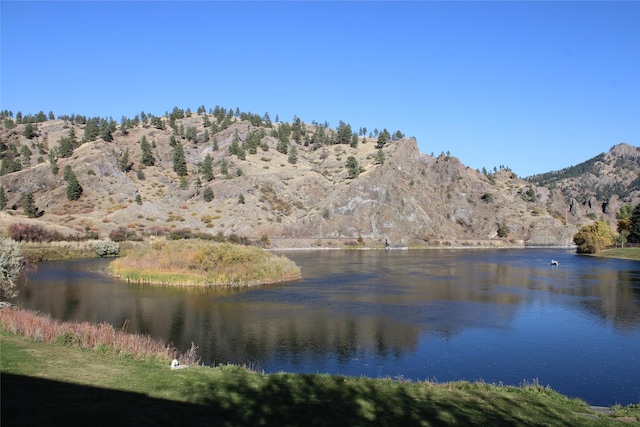 26 N Cooper Ln, Cascade, MT 59421 - view of water feature with a mountain view