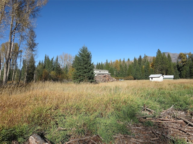498 Living Stone Ln, Condon, MT 59826 - view of yard featuring a wooded view