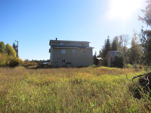 view of rear view of house