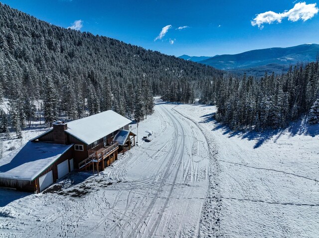 425 Lagger Gulch Rd, Anaconda, MT 59711 - view of mountain feature with a wooded view