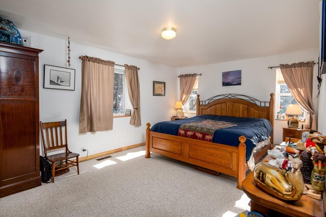 425 Lagger Gulch Rd, Anaconda, MT 59711 - bedroom featuring carpet flooring, visible vents, and baseboards
