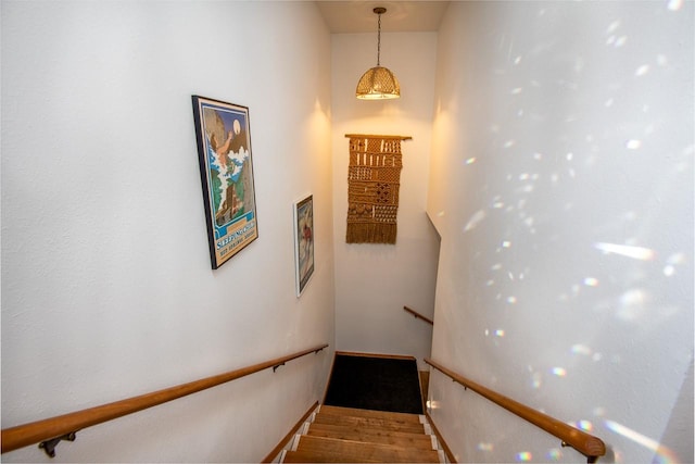 425 Lagger Gulch Rd, Anaconda, MT 59711 - stairway featuring wood finished floors