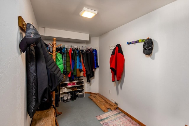 425 Lagger Gulch Rd, Anaconda, MT 59711 - spacious closet with visible vents and carpet floors