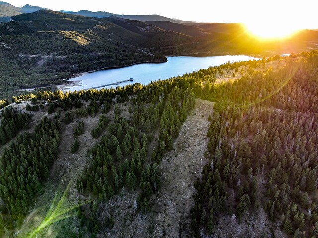 425 Lagger Gulch Rd, Anaconda, MT 59711 - view of water feature featuring a forest view and a mountain view