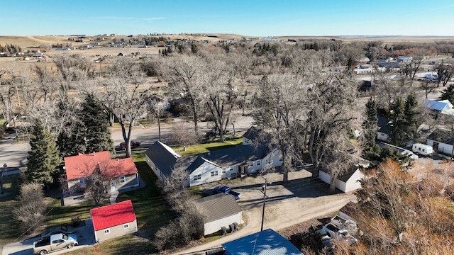 view of aerial view