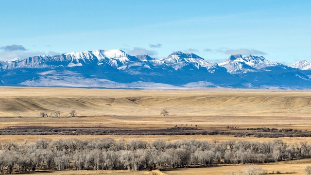 view of mountain view