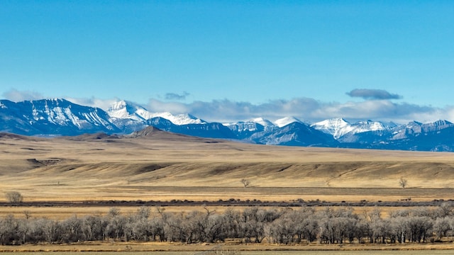 view of property view of mountains