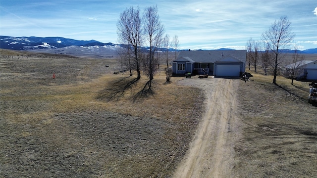 exterior space featuring a rural view