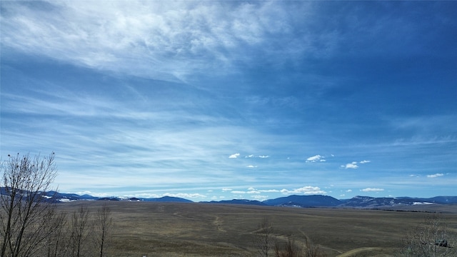 view of mountain feature