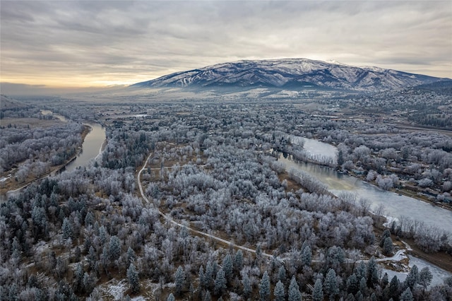 view of mountain feature