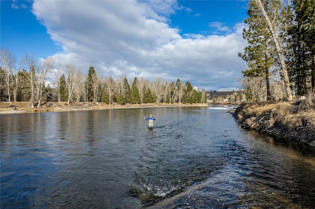 property view of water