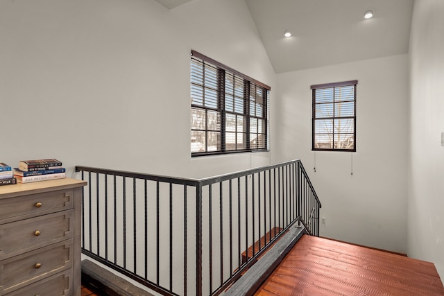 bedroom featuring dark hardwood / wood-style flooring