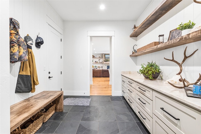 view of mudroom