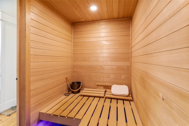 view of sauna / steam room