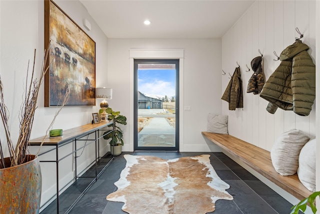 view of mudroom