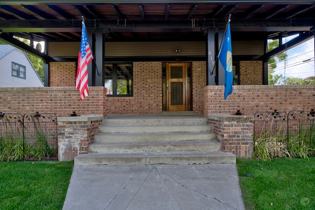 view of entrance to property