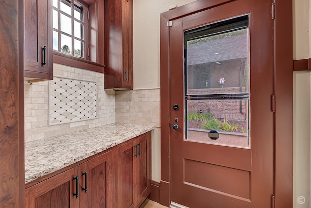 entryway featuring a wealth of natural light