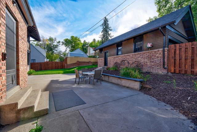 view of patio / terrace