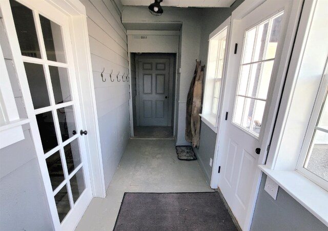 interior space with plenty of natural light