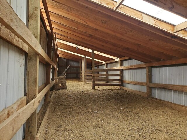 view of stable