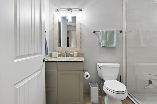 50300 US Highway 93 Unit B1/32, Polson, MT 59860 - full bath featuring vanity, a tile shower, and baseboard heating