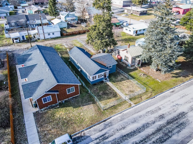 view of aerial view