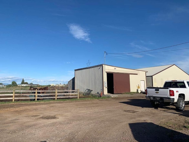 view of shed / structure