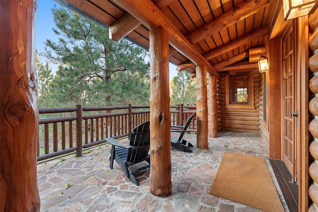 770 Pallo Trl, Hamilton, MT 59840 - view of patio / terrace